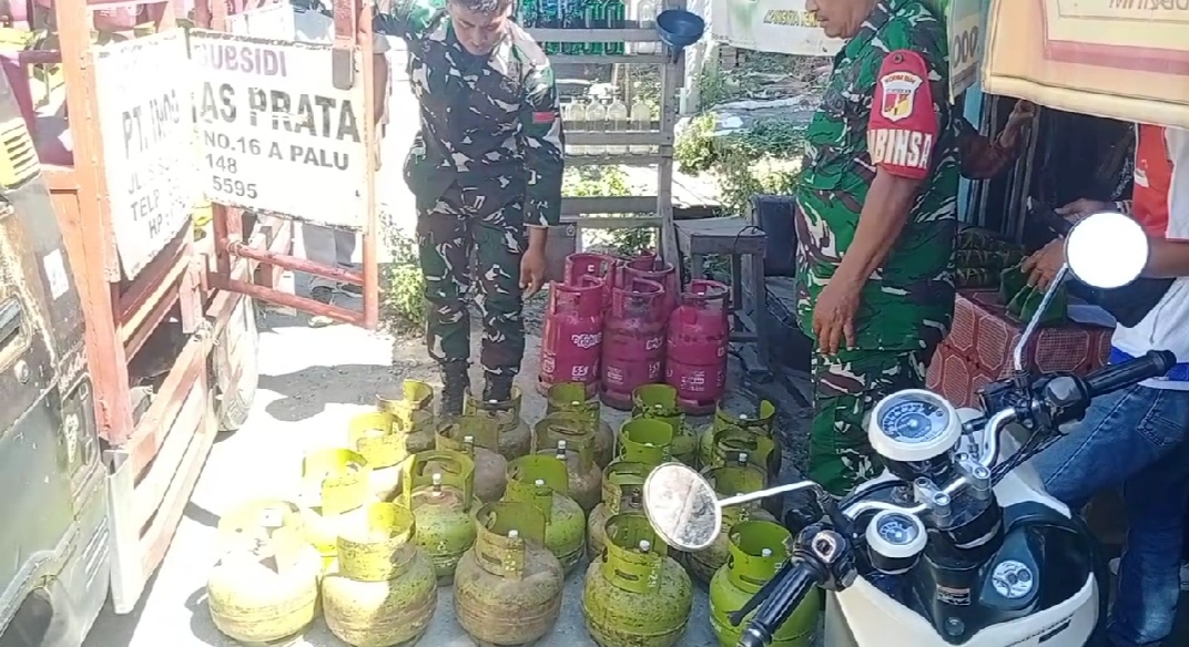 Ratusan Tabung Gas Elpiji 3 kg kembali di Temukan Satgas 
