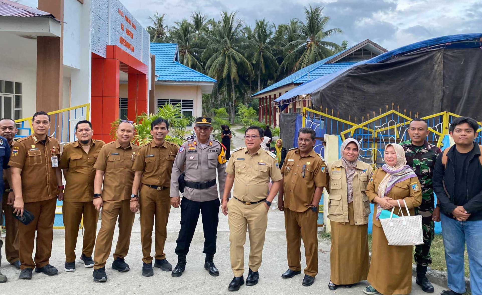 PJ Bupati Donggala bersama Forkompimda Pantau Kesiapan Sejumlah TPS