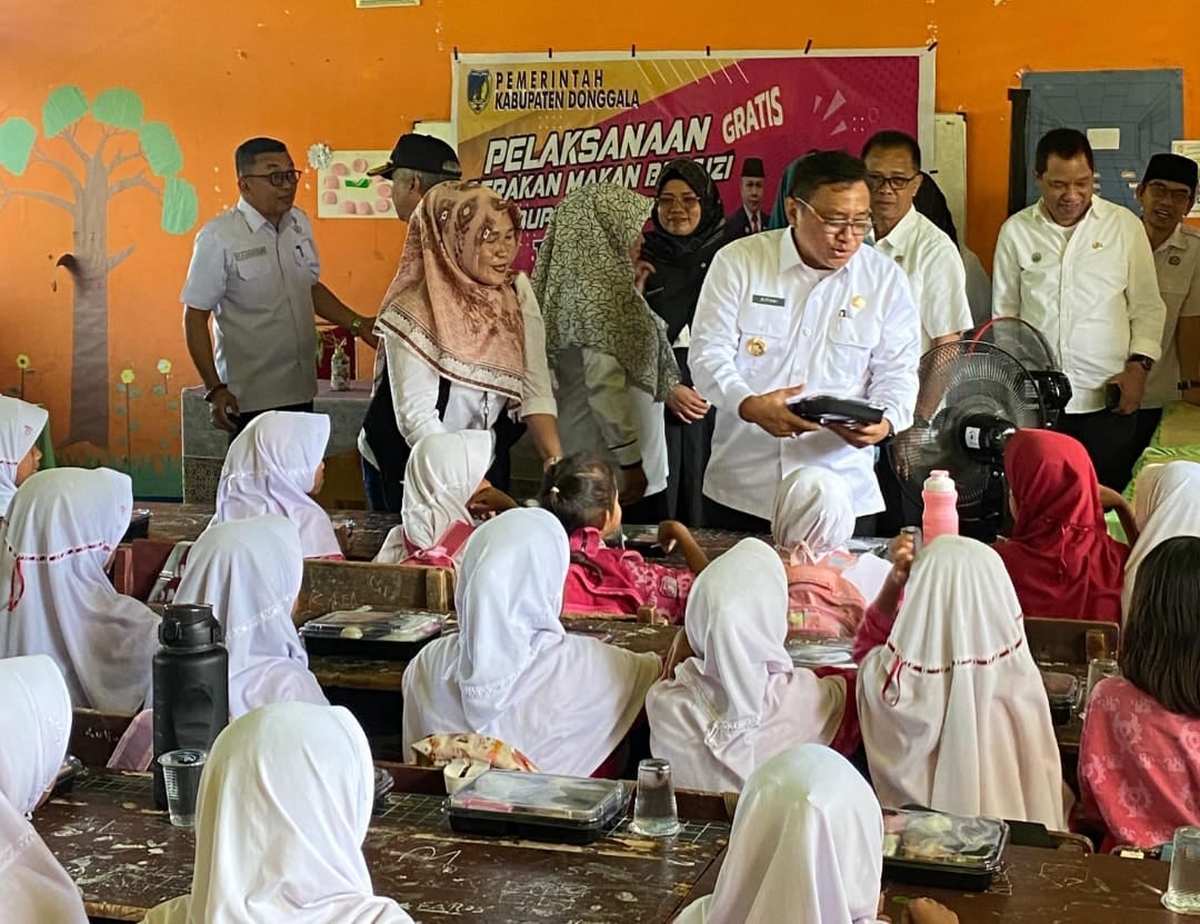 PJ Bupati : Ujicoba Makan Gratis, upaya meningkatkan hasil Akademik siswa SD di Donggala