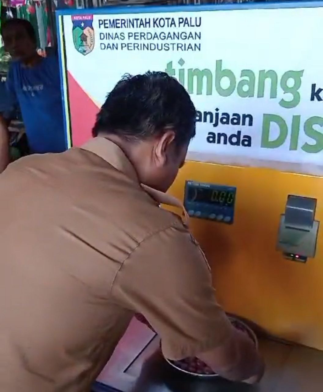 Disperindag Palu Siapkan Alat ukur ulang di Pasar masomba