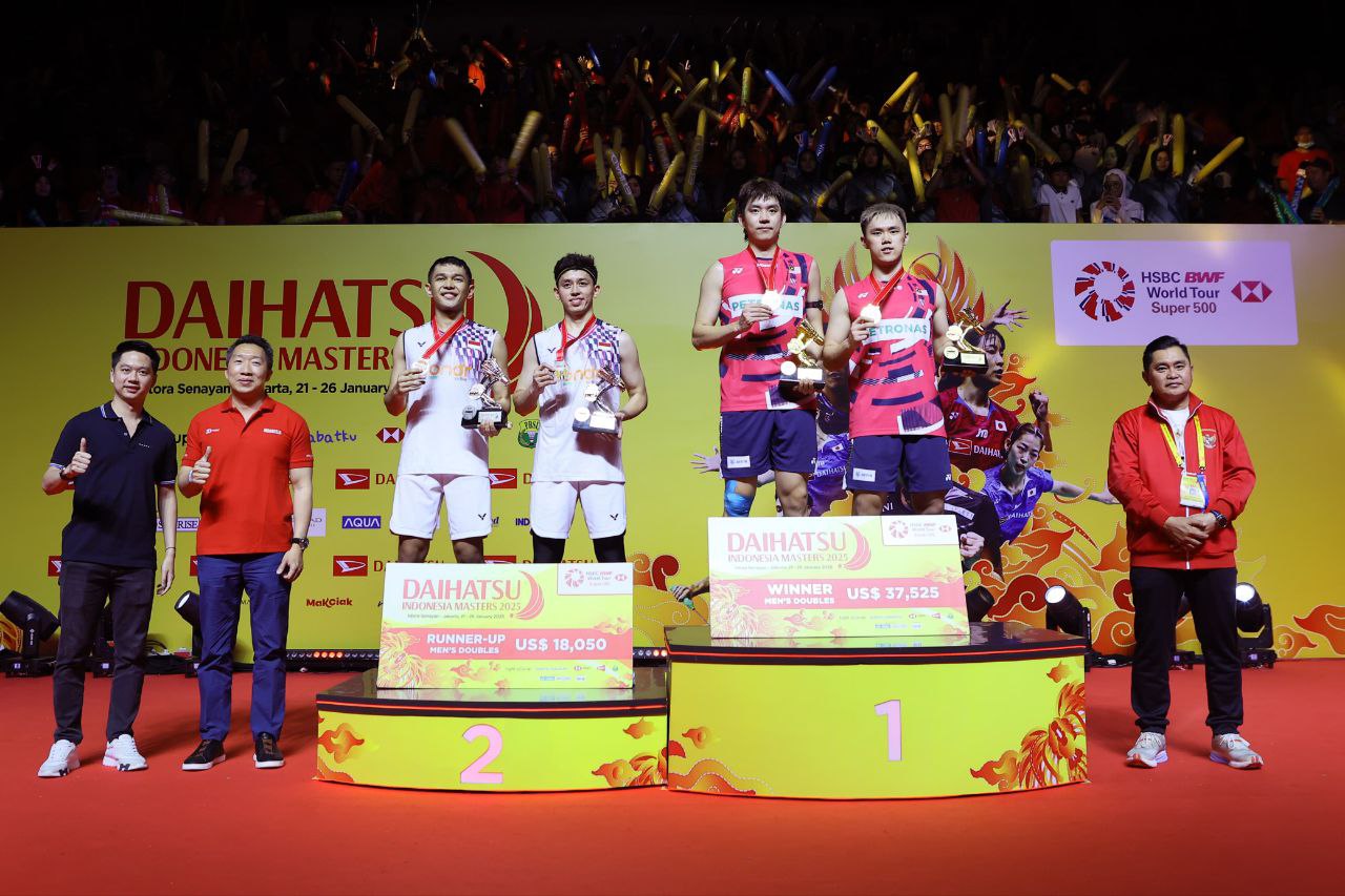 Daihatsu Indonesia Masters, Fajar- Rian gapai Runner Up