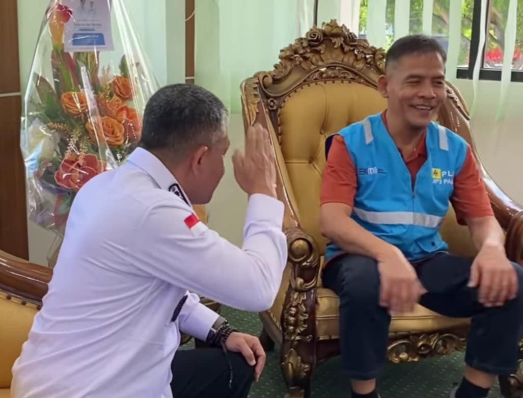 Rombongan PLN UP3 Palu Lakukan Kunjungan Silaturahim ke ruang kerja Wali Kota