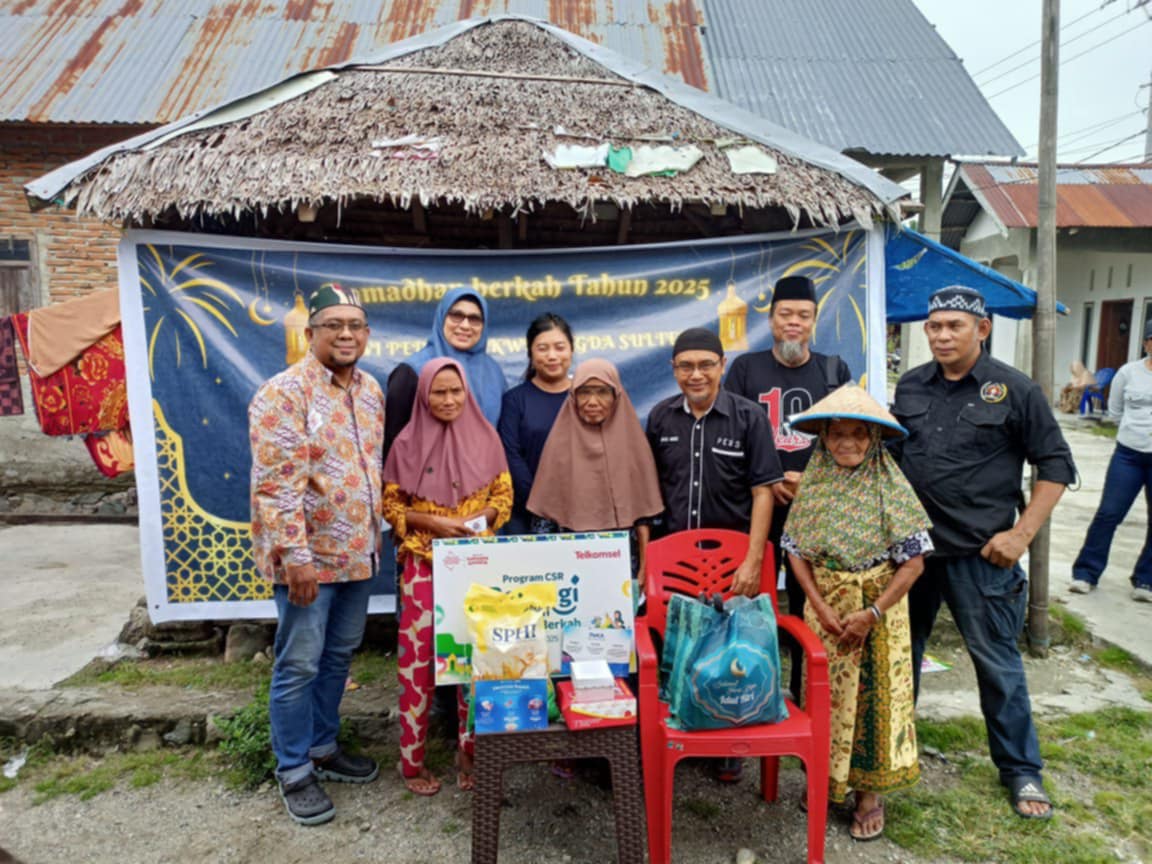 PWI Sulteng kembali bagi Sembako di bulan Ramadhan 2025