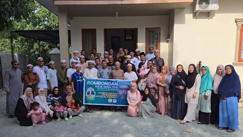 Rombongan Jemaah HAUL Gurutua ke 57 asal Manado Kembali ke Kampung Halaman