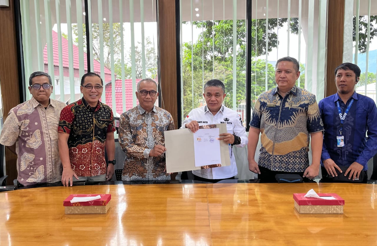 Teken MOU dengan PT CPM Soal air bersih Perumdam AVO Palu merasa sangat terbantu