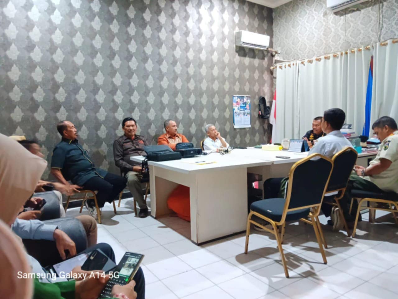 Satpol PP Palu Terima kunjungan Pemkab Bualemo Soal Ranperda Hewan Lepas