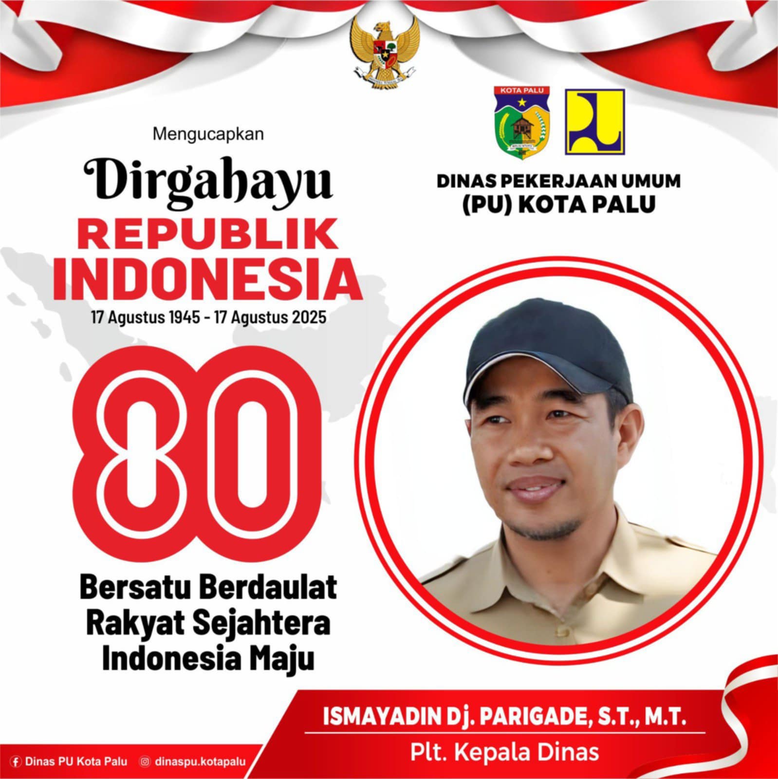 Iklan HUT RI ke 80 Tahun