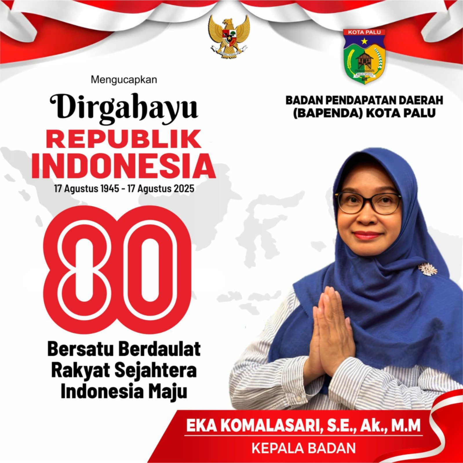 Iklan HUT Kemerdekaan RI ke 80 Tahun.