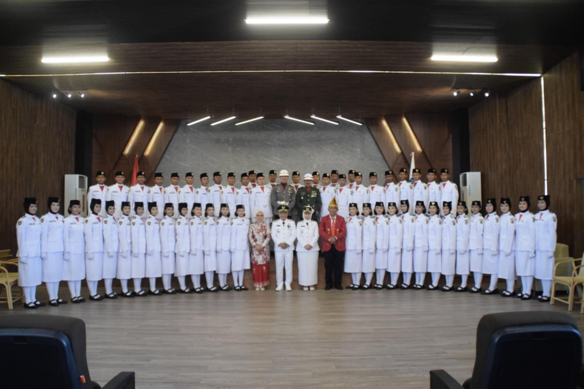 Usai Bertugas Paskibraka Kota Palu bertemu Wali Kota dan Wawali