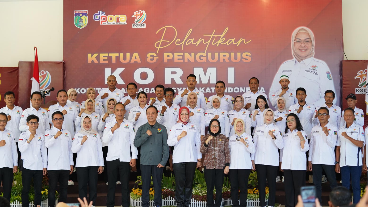 Pelantikan Pengurus KORMI Kota Palu Periode 2025-2029 (Parade Foto)