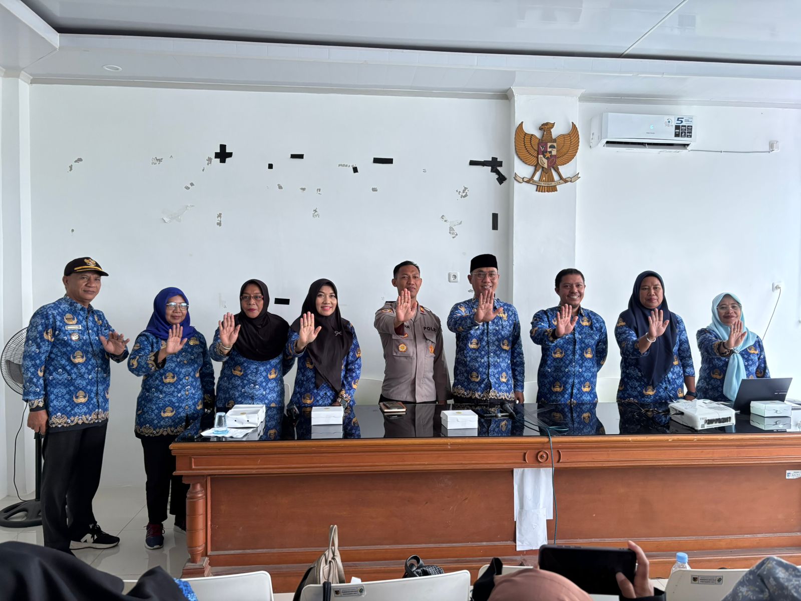 Puskesmas Kamonji Gelar Pertemuan Lintas Sektor Akhir Tahun 2025