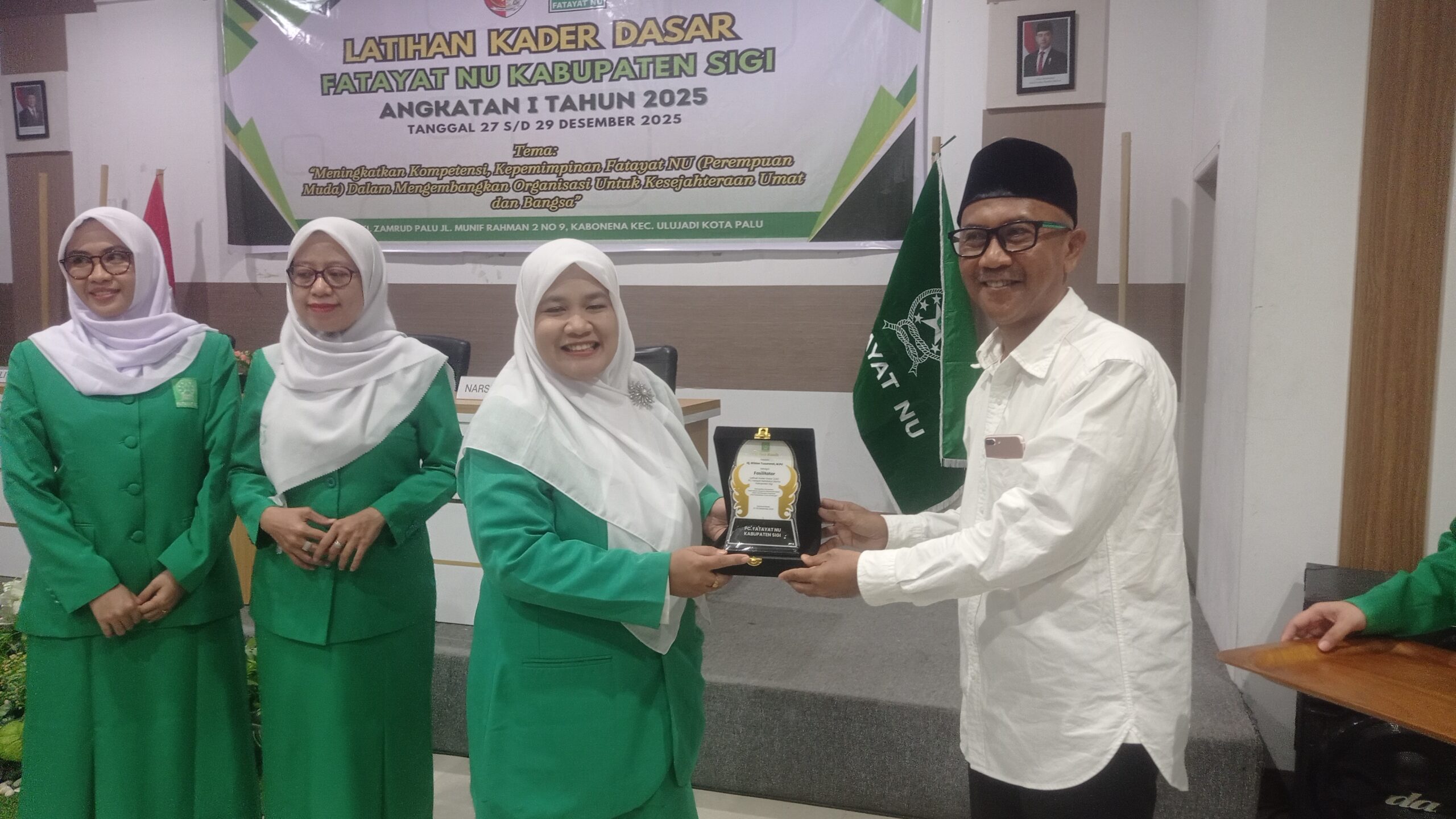 40 Peserta Ikuti Latihan Kader Dasar PC Fatayat NU Sigi