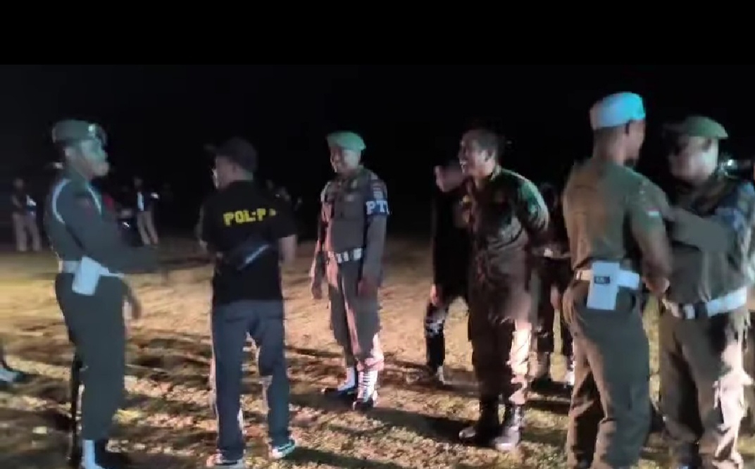 10 Personil Satpol PP Kota Palu di Sematkan sebagai PTI