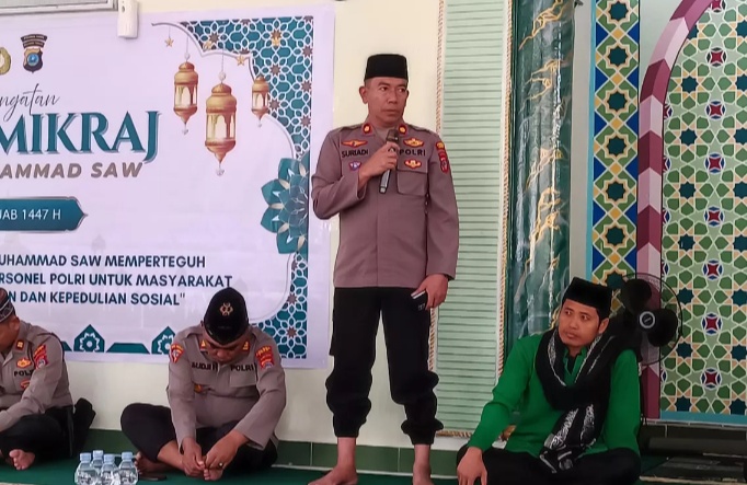 Wakapolres Poso: Isra’ Mi’raj Momentum Perkuat Pondasi Spiritual Anggota Polri”