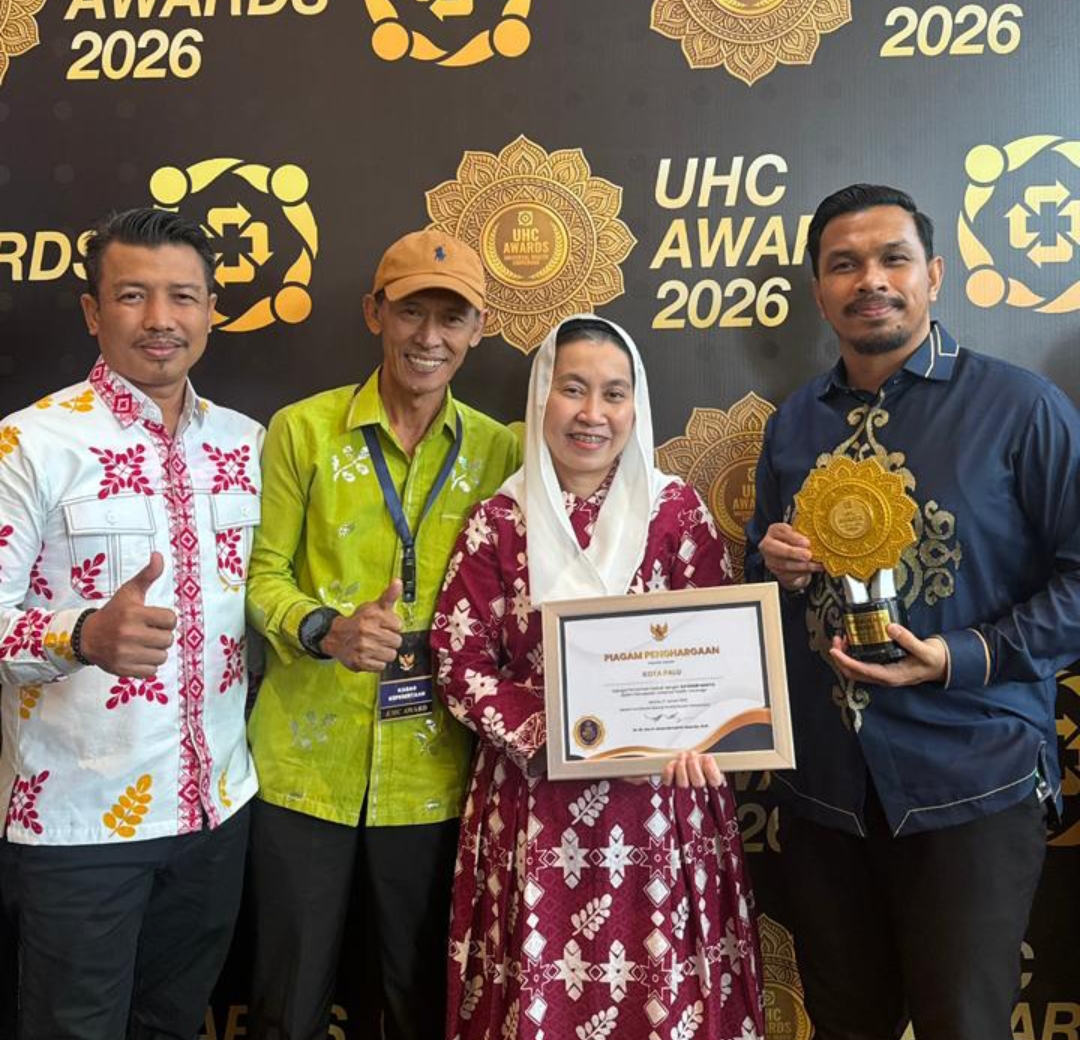Kota Palu Raih Penghargaan UHC Award Kategori Madya Tahun 2026