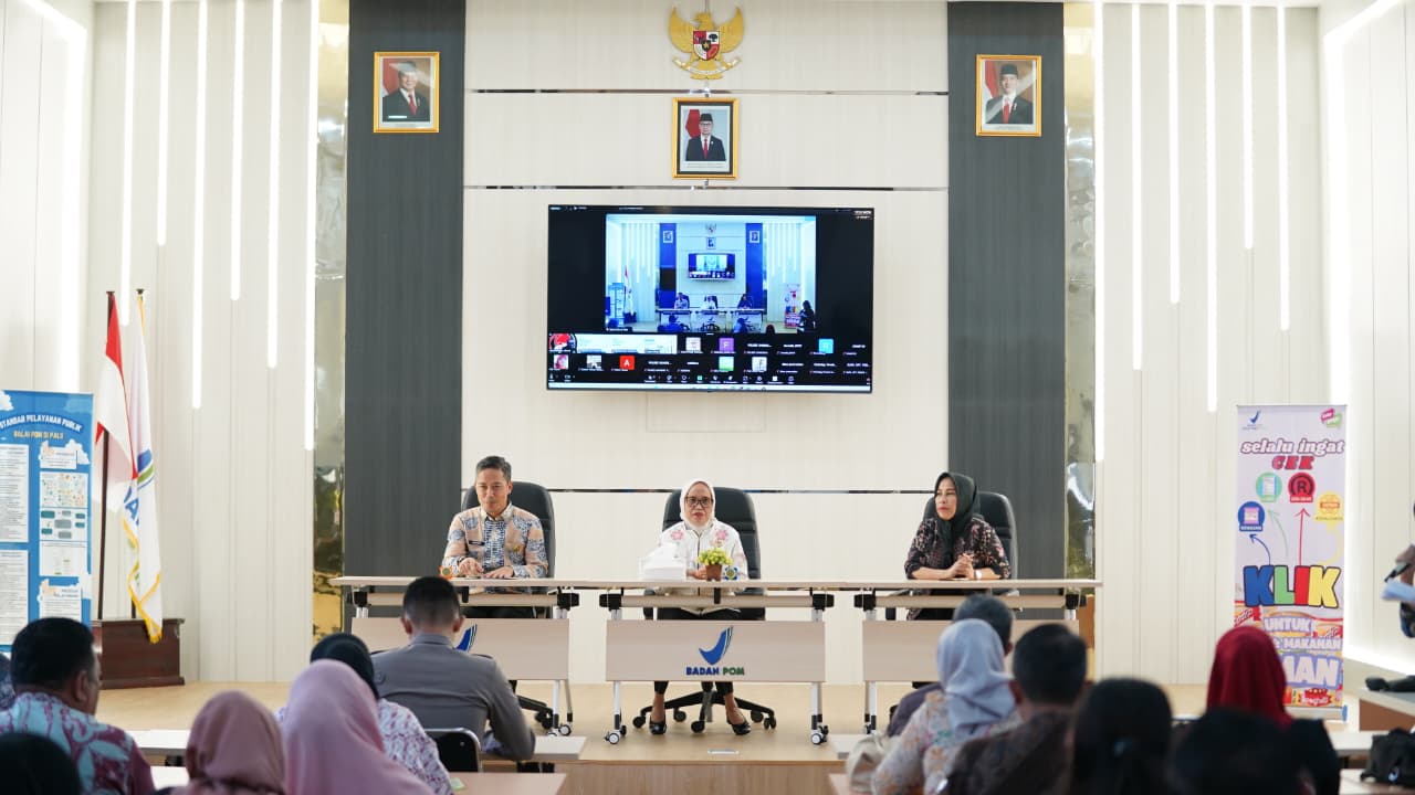 Kota Palu Terima Penghargaan dari Balai POM