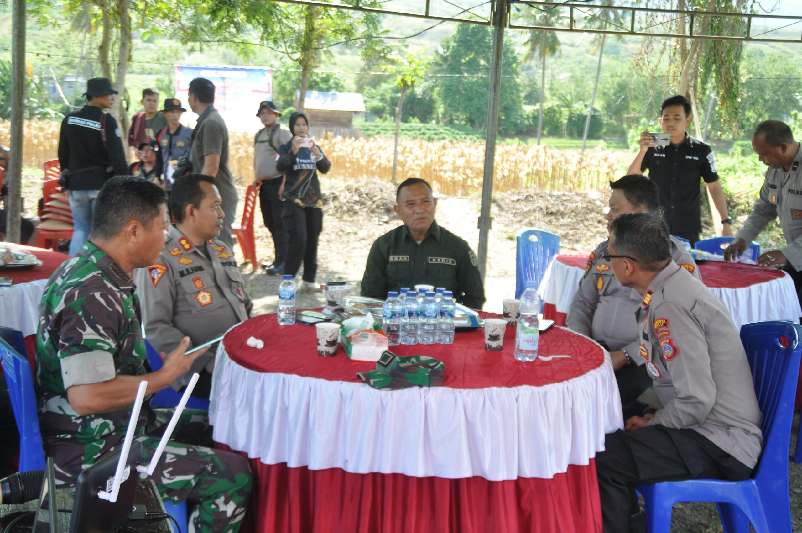 Kadis PKP Palu Ikut Panen Raya Jagung Bersama Polres Palu
