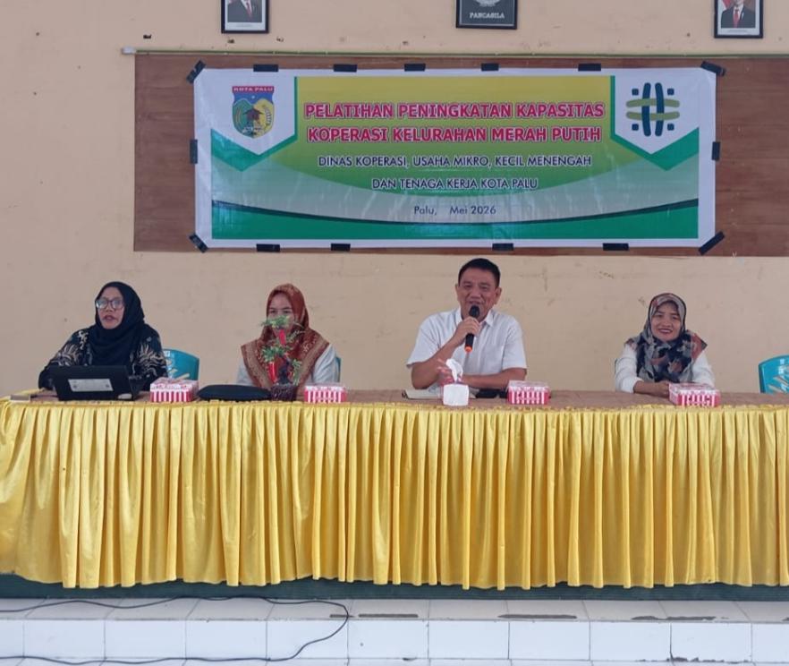 92 Peserta Ikuti Pelatihan Peningkatan Kapasitas Koperasi Merah Putih di Palu