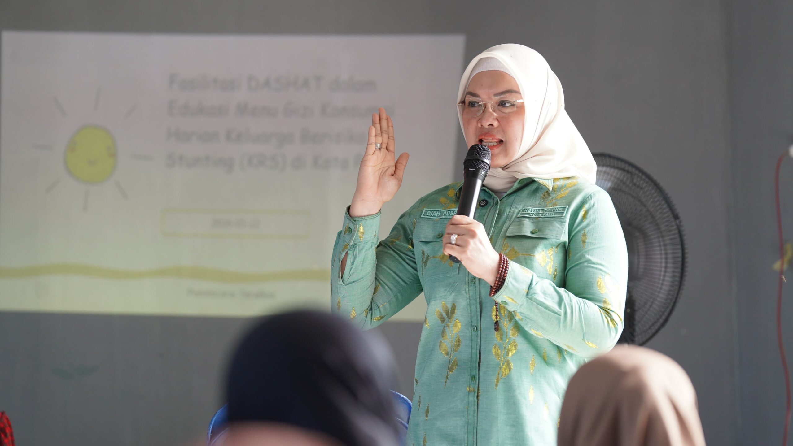 Ketua TP PKK Palu beri Edukasi Stunting kepada Warga Kelurahan Taipa