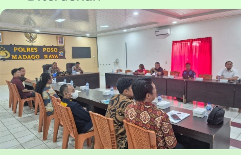 Polres Poso Gelar Sosialisasi Pemberlakuan KUHAP yang Baru