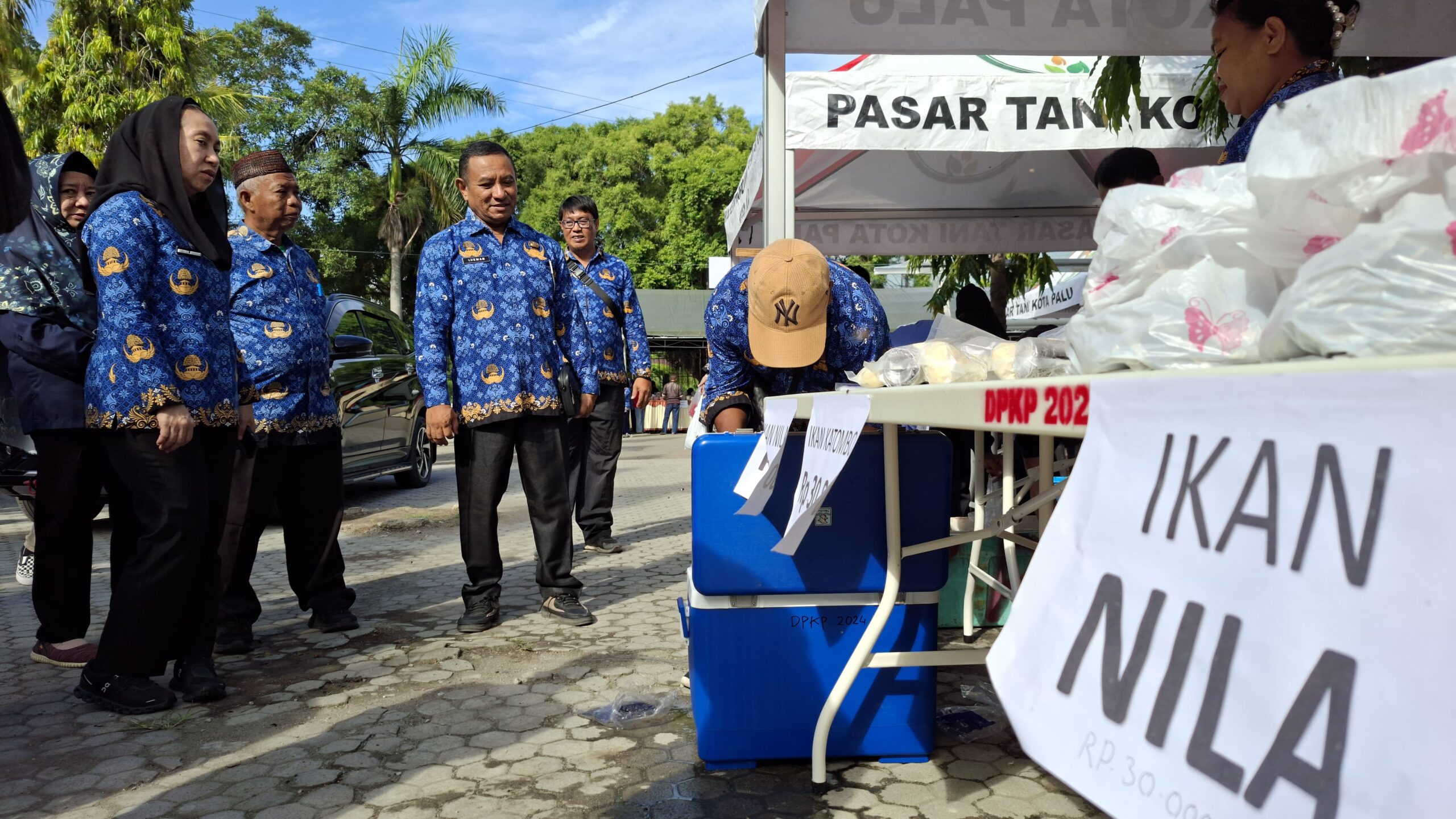 DPKP Kota Palu Kembali Gelar Pasar Tani