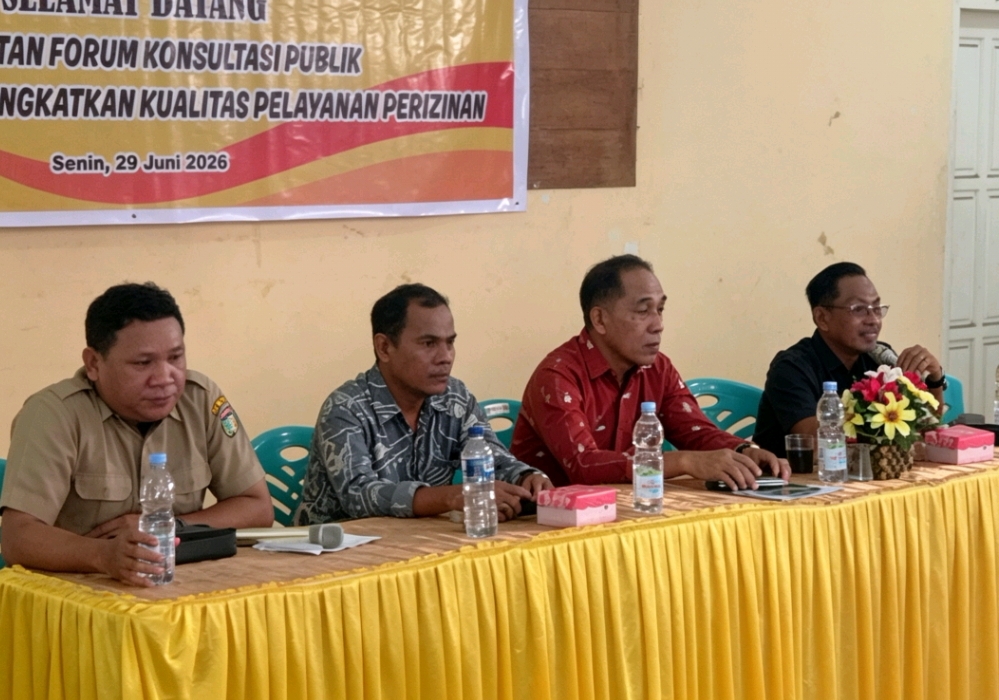 Tingkatkan Kualitas Pelayanan Perizinan DPM-PTSP Kota Palu Gelar Konsultasi Publik