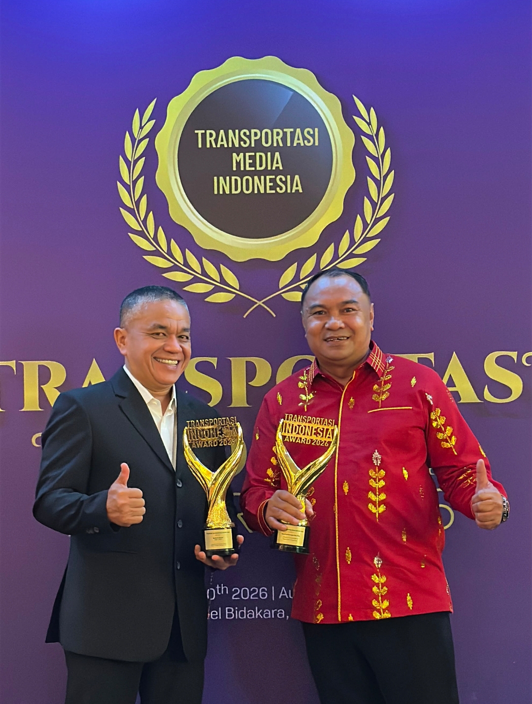 Kota Palu Raih 2 Penghargaan di Ajang Transportasi Indonesia Award