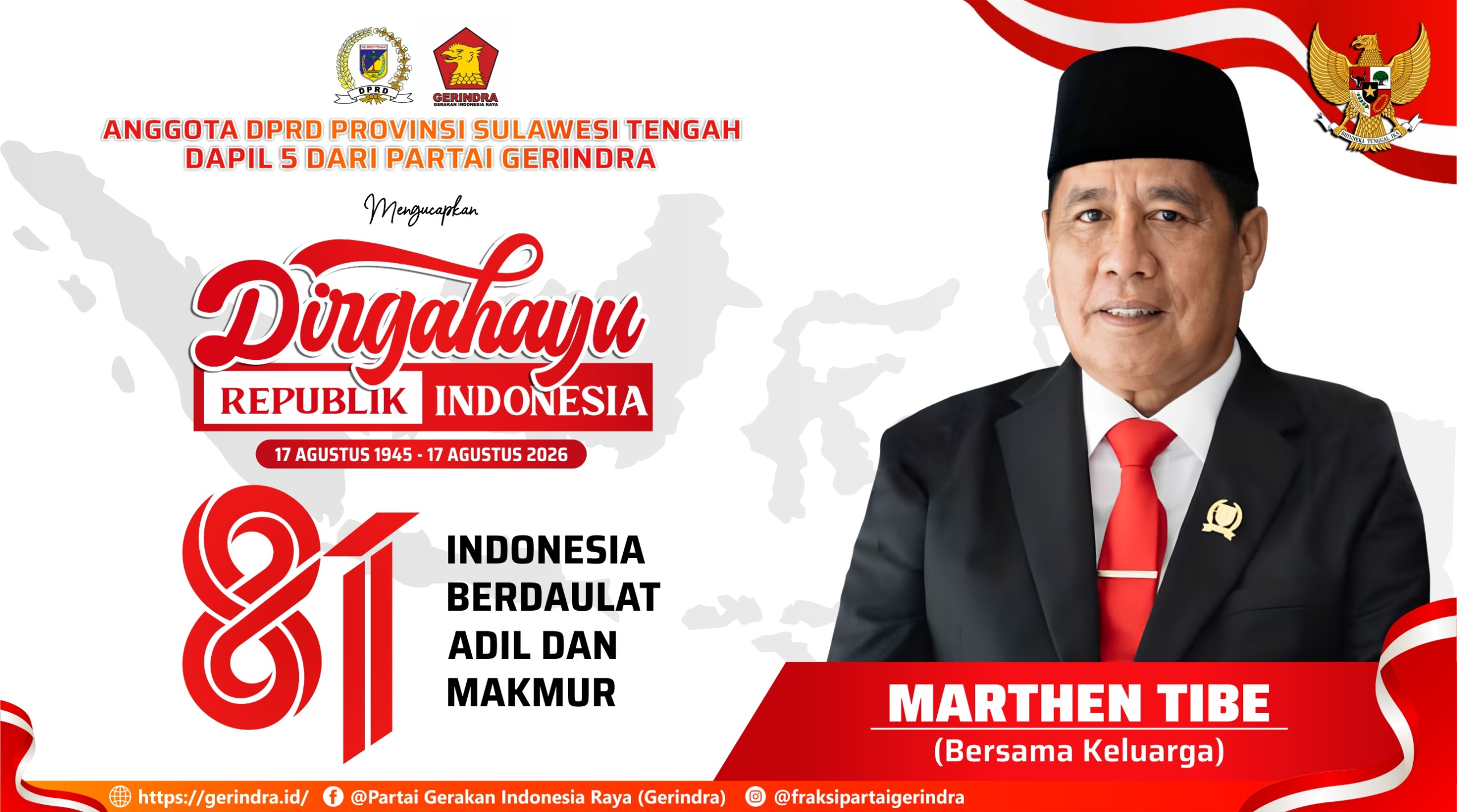 IKLAN UCAPAN SELAMAT HUT RI KE 81 TAHUN 2026